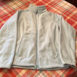Columbia Mock Neck Ladies Fleece Zip Up.